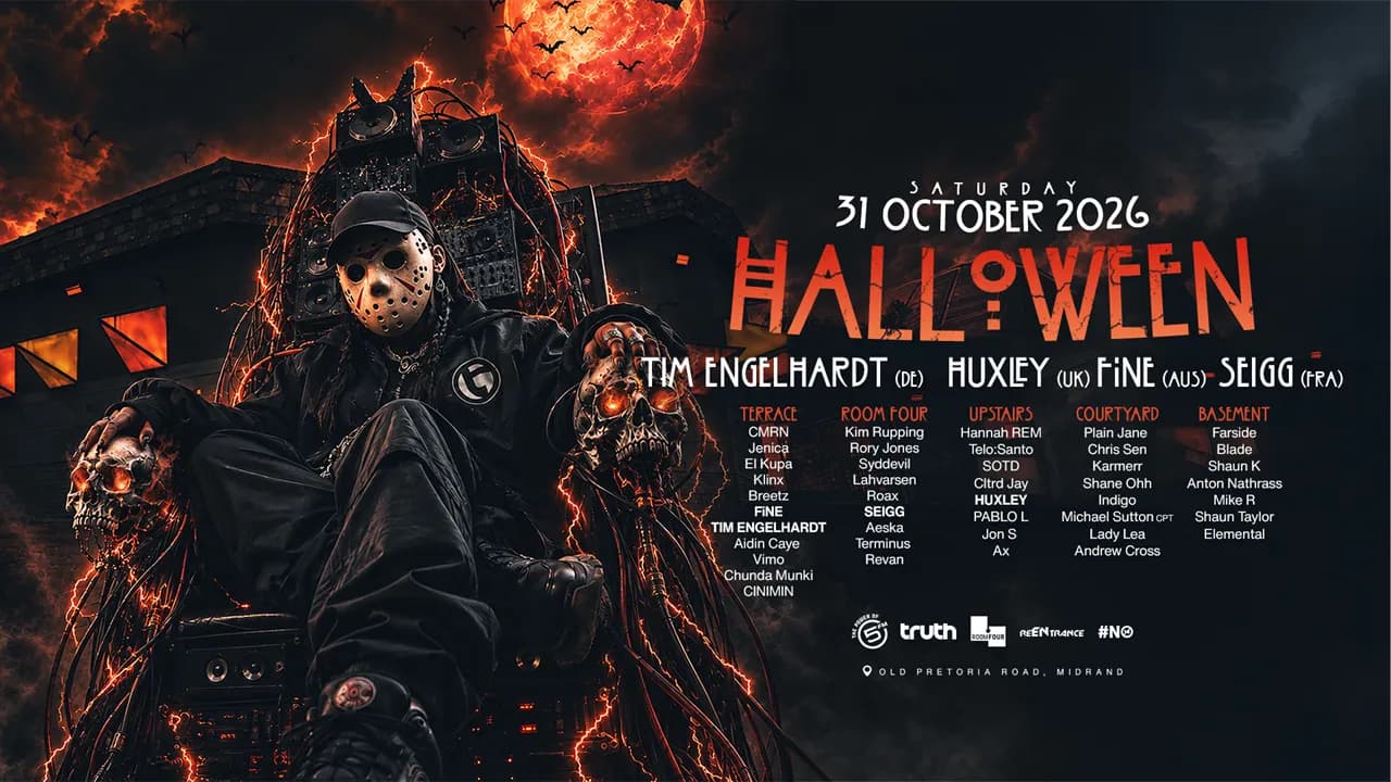Halloween feat. Tim Engelhardt (DE), Huxley (UK), FiNE (AUS) and Seigg (FRA)